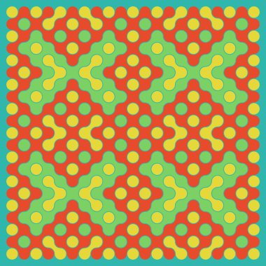 Çokrenkli kiremit bağlantı illüstrasyonuName