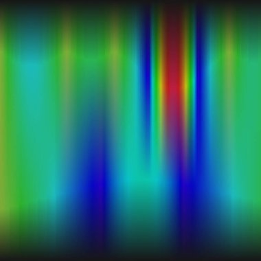 Color interpolation north light gradient illustration