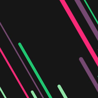 Rastgele Renk akış çizgileri resimlemesi