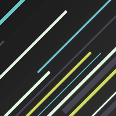 Rastgele Renk akış çizgileri resimlemesi