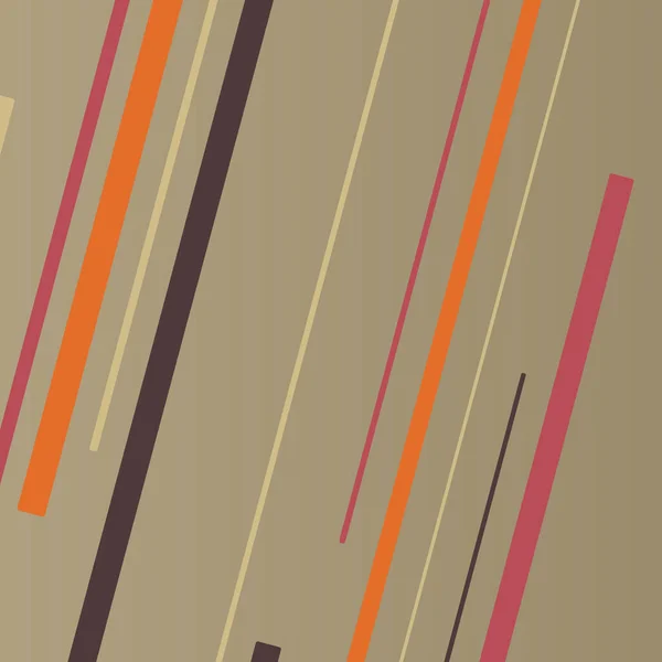 Випадкові Кольорові Смуги Ліній Ілюстрації — стоковий вектор