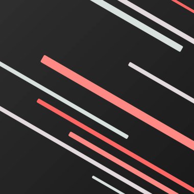 Rastgele Renk akış çizgileri resimlemesi