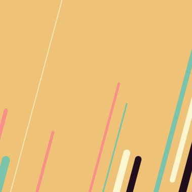 Rastgele Renk akış çizgileri resimlemesi