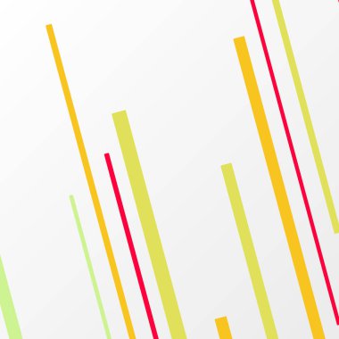 Rastgele Renk akış çizgileri resimlemesi