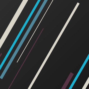 Rastgele Renk akış çizgileri resimlemesi