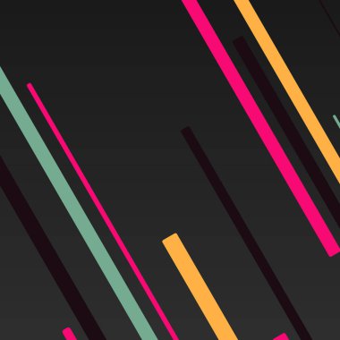 Rastgele Renk akış çizgileri resimlemesi