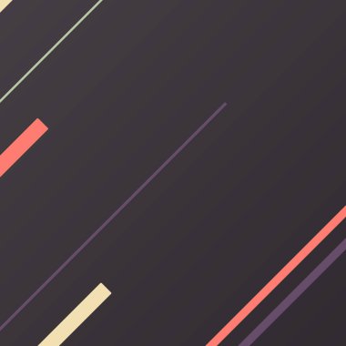 Rastgele Renk akış çizgileri resimlemesi