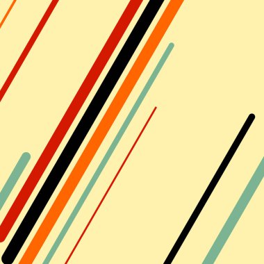 Rastgele Renk akış çizgileri resimlemesi