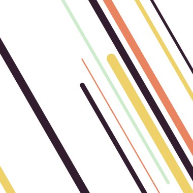 Rastgele Renk akış çizgileri resimlemesi