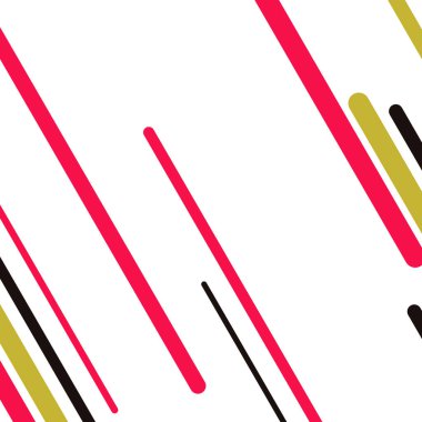 Rastgele Renk akış çizgileri resimlemesi