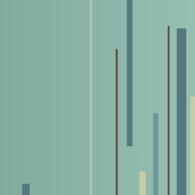 Rastgele Renk akış çizgileri resimlemesi