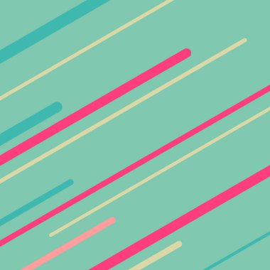 Rastgele Renk akış çizgileri resimlemesi