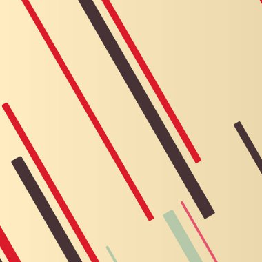 Rastgele Renk akış çizgileri resimlemesi