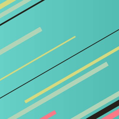 Rastgele Renk akış çizgileri resimlemesi