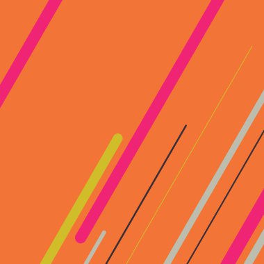 Rastgele Renk akış çizgileri resimlemesi