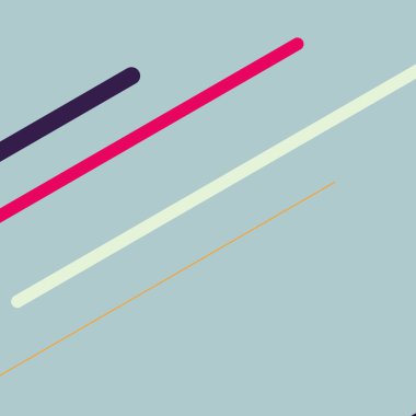 Rastgele Renk akış çizgileri resimlemesi