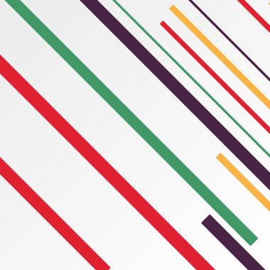 Rastgele Renk akış çizgileri resimlemesi