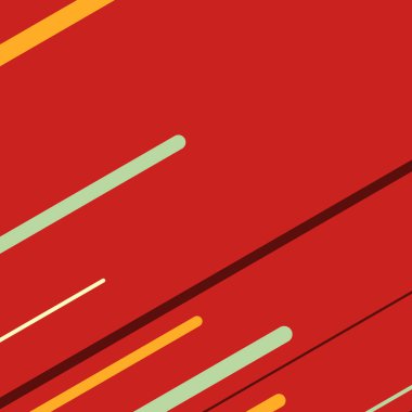 Rastgele Renk akış çizgileri resimlemesi