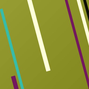 Rastgele Renk akış çizgileri resimlemesi