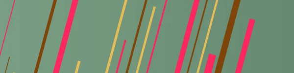 Random Color Flowing Stripe Lines Illustration — Stock Vector