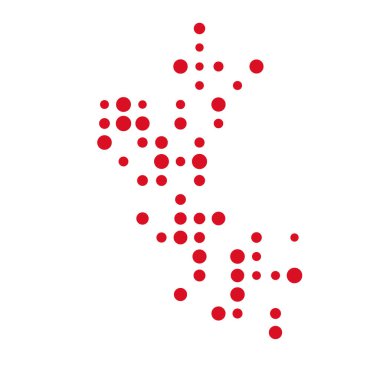 Peru Silueti Pikselli desen çizimi