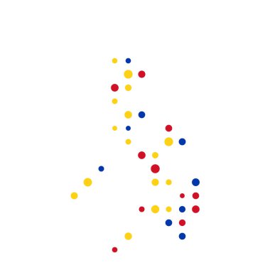 Filipinler Silueti Pikselli desen çizimi