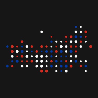 Rusya Silüeti Resmedilmiş Desen Çizimi