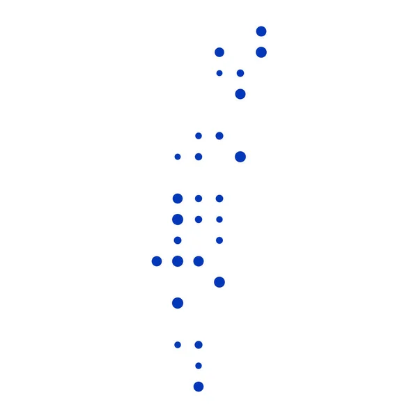 Israel Silhouette Pixelated Pattern Illustration — Stock Vector