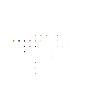 Dünya 1 Silüeti Resmedilmiş Desen Haritası Çizimi