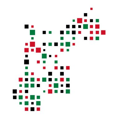 Jordan Silueti Resimli Desen Çizimi