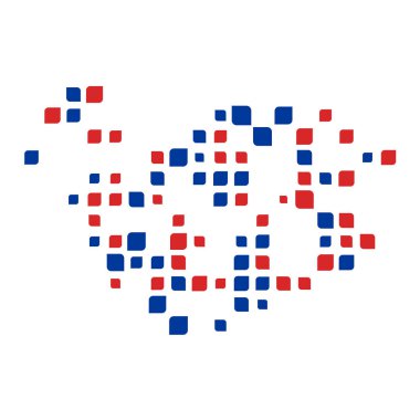 İzlanda Silüeti Resmedilmiş Desen Çizimi