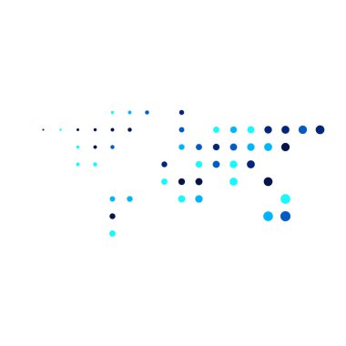 Dünya 1 Silüeti Resmedilmiş Desen Haritası Çizimi