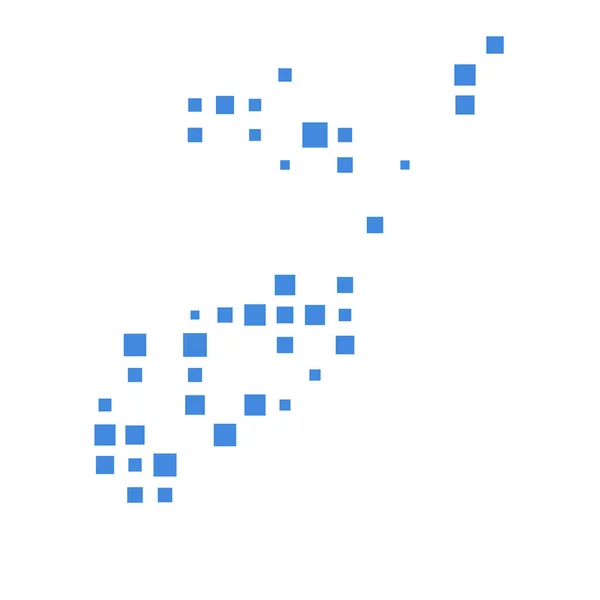 Somalia Silhuett Pixelated Mönster Illustration — Stock vektor