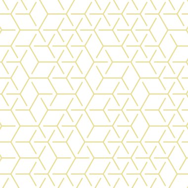  Altıgen Labirent deseni soyut illüstrasyon