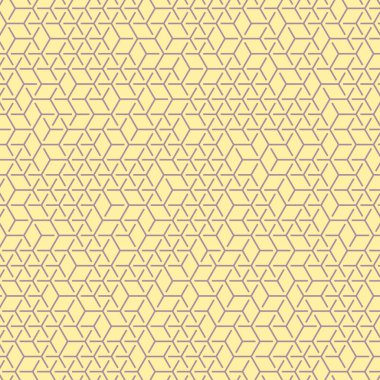  Altıgen Labirent deseni soyut illüstrasyon