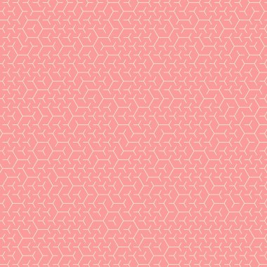  Altıgen Labirent deseni soyut illüstrasyon