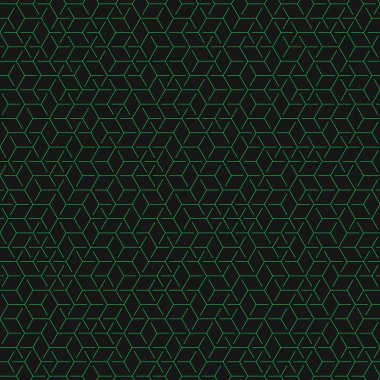  Altıgen Labirent deseni soyut illüstrasyon