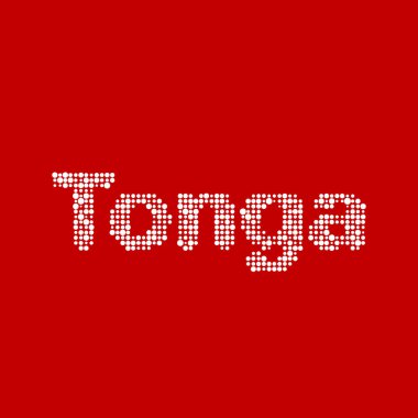 Tonga Silueti Pikselli desen haritası çizimi