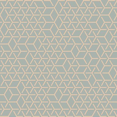  Altıgen Labirent deseni soyut illüstrasyon