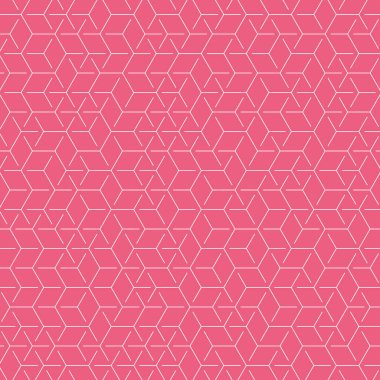  Altıgen Labirent deseni soyut illüstrasyon