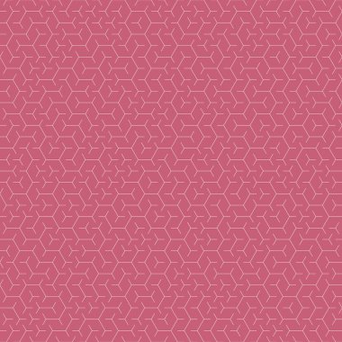  Altıgen Labirent deseni soyut illüstrasyon