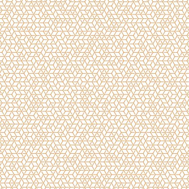  Altıgen Labirent deseni soyut illüstrasyon