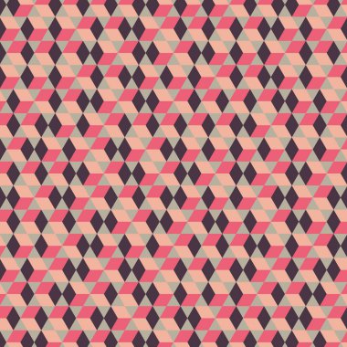  Altıgen Labirent deseni soyut illüstrasyon