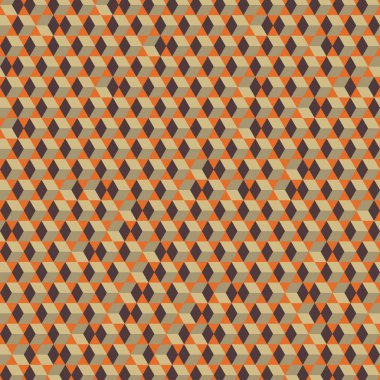  Altıgen Labirent deseni soyut illüstrasyon