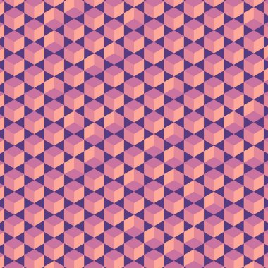  Altıgen Labirent deseni soyut illüstrasyon