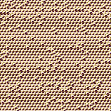  Altıgen Labirent deseni soyut illüstrasyon