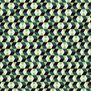  Altıgen Labirent deseni soyut illüstrasyon