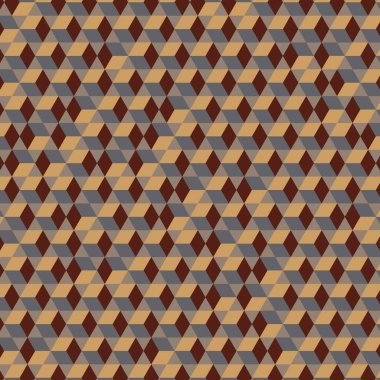  Altıgen Labirent deseni soyut illüstrasyon