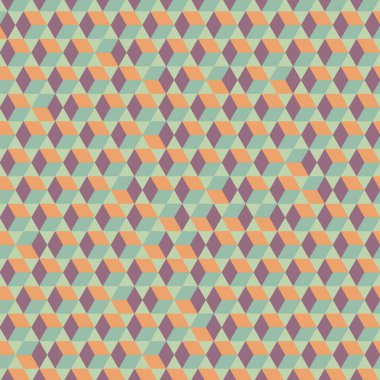  Altıgen Labirent deseni soyut illüstrasyon