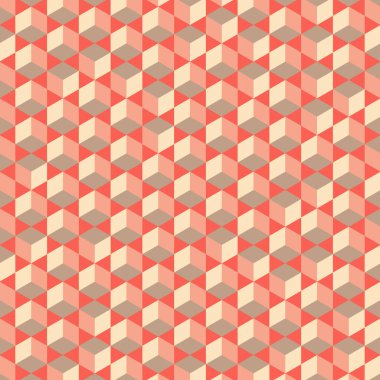  Altıgen Labirent deseni soyut illüstrasyon